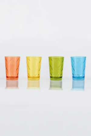 Acheter En Ligne Lot de 6 verres colorés 'Mevsim' 20cl